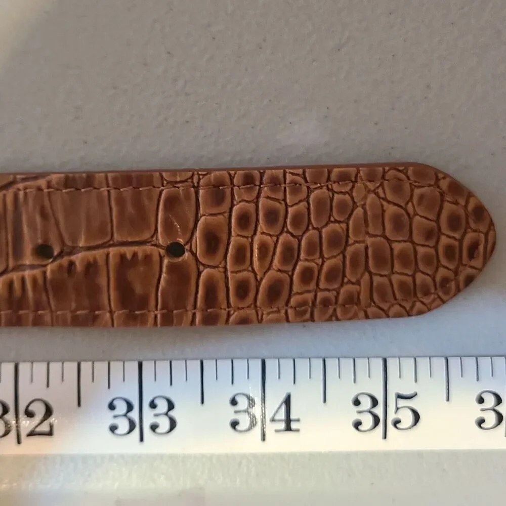 Doc Murphy Hobe Sound Mens Belt Jobe Indian Man Palm Tree Sz 35 Golf Belt